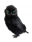 14 Inch Black Owl, halloween costume (14 Inch Black Owl)