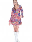 70s Sexy Psychedelic Dress, halloween costume (70s Sexy Psychedelic Dress)