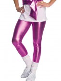 80s Pink Lame Leggings, halloween costume (80s Pink Lame Leggings)