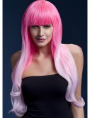 Styleable Fever Emily Pink Two Tone Wig, halloween costume (Styleable Fever Emily Pink Two Tone Wig)