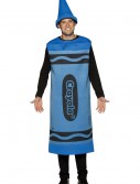 Adult Blue Crayon Costume, halloween costume (Adult Blue Crayon Costume)