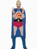 Adult Captain Condom Costume, halloween costume (Adult Captain Condom Costume)