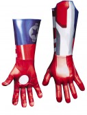 Adult Deluxe Iron Patriot Gloves, halloween costume (Adult Deluxe Iron Patriot Gloves)
