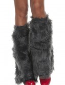 Adult Grey Furry Boot Covers, halloween costume (Adult Grey Furry Boot Covers)