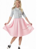 Adult Pink Poodle Skirt, halloween costume (Adult Pink Poodle Skirt)