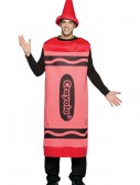 Adult Red Crayon Costume, halloween costume (Adult Red Crayon Costume)