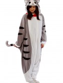 Adult Tabby Cat Pajama Costume, halloween costume (Adult Tabby Cat Pajama Costume)