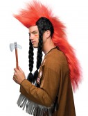 American Indian Mohawk Wig with Braids, halloween costume (American Indian Mohawk Wig with Braids)