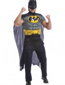 Batman Adult Muscle Chest Shirt, halloween costume (Batman Adult Muscle Chest Shirt)