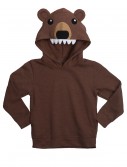 Bear Face Animal Hoodie, halloween costume (Bear Face Animal Hoodie)