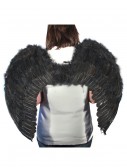Black Feather Angel Wings, halloween costume (Black Feather Angel Wings)