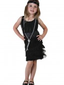 Toddler Black Flapper Dress, halloween costume (Toddler Black Flapper Dress)