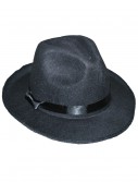 Black Gangster Hat, halloween costume (Black Gangster Hat)