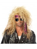 Blonde Heavy Metal Wig, halloween costume (Blonde Heavy Metal Wig)