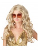 Blonde Supermodel Wig, halloween costume (Blonde Supermodel Wig)