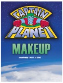 Captain Planet Blue Makeup, halloween costume (Captain Planet Blue Makeup)