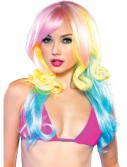 Carousel Pastel Rainbow Wig, halloween costume (Carousel Pastel Rainbow Wig)