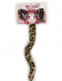 Cheetah Cat and Ears Tail Set, halloween costume (Cheetah Cat and Ears Tail Set)