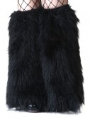 Child Black Furry Boot Covers, halloween costume (Child Black Furry Boot Covers)