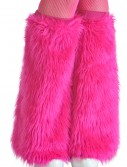 Child Pink Furry Boot Covers, halloween costume (Child Pink Furry Boot Covers)