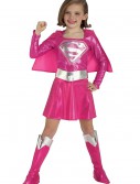 Child Pink Supergirl Costume, halloween costume (Child Pink Supergirl Costume)