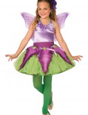 Child Purple Flower Fairy Costume, halloween costume (Child Purple Flower Fairy Costume)