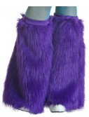 Child Purple Furry Boot Covers, halloween costume (Child Purple Furry Boot Covers)