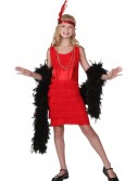 Child Red Fringe Flapper Costume, halloween costume (Child Red Fringe Flapper Costume)
