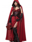 Dark Red Riding Hood Costume, halloween costume (Dark Red Riding Hood Costume)