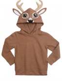 Deer Face Animal Hoodie, halloween costume (Deer Face Animal Hoodie)
