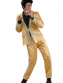 Deluxe Gold Satin Elvis Costume, halloween costume (Deluxe Gold Satin Elvis Costume)