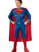 Deluxe Lite Up Man of Steel Superman Child Costume, halloween costume (Deluxe Lite Up Man of Steel Superman Child Costume)