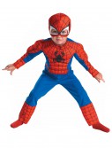 Deluxe Toddler Spiderman Costume, halloween costume (Deluxe Toddler Spiderman Costume)
