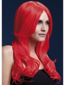 Styleable Fever Khloe Neon Red Wig, halloween costume (Styleable Fever Khloe Neon Red Wig)