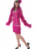 Fuchsia Flapper Dress, halloween costume (Fuchsia Flapper Dress)