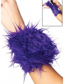 Furry Purple Wrist Wallet, halloween costume (Furry Purple Wrist Wallet)