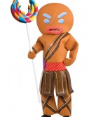 Gingerbread Man Warrior Costume, halloween costume (Gingerbread Man Warrior Costume)