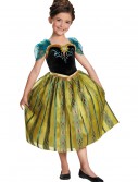Girls Frozen Deluxe Anna Coronation Gown, halloween costume (Girls Frozen Deluxe Anna Coronation Gown)