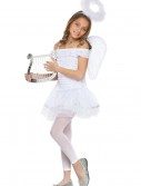 Girls Little Angel Costume, halloween costume (Girls Little Angel Costume)
