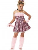 Girl's Pink Cat Costume, halloween costume (Girl's Pink Cat Costume)