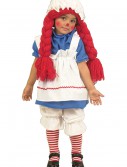 Girls Little Rag Doll Costume, halloween costume (Girls Little Rag Doll Costume)