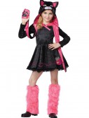 Girls Sassy Cat Costume, halloween costume (Girls Sassy Cat Costume)