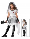Girls Skela Bride Costume, halloween costume (Girls Skela Bride Costume)