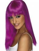Glamourama Neon Purple Wig, halloween costume (Glamourama Neon Purple Wig)
