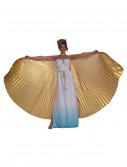 Gold Theatrical Wings, halloween costume (Gold Theatrical Wings)
