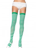 Green and White Nylon Stockings, halloween costume (Green and White Nylon Stockings)