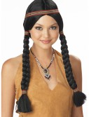 Indian Maiden Wig, halloween costume (Indian Maiden Wig)