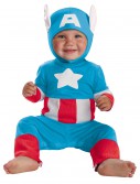 Infant Captain America Kutie Costume, halloween costume (Infant Captain America Kutie Costume)