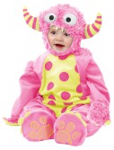 Infant Pink Mini Monster Costume, halloween costume (Infant Pink Mini Monster Costume)