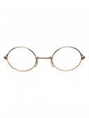 John Glasses Gold and Clear, halloween costume (John Glasses Gold and Clear)